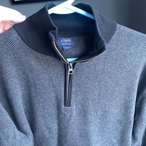 JCrew Quarter Zip Pullover Sweater